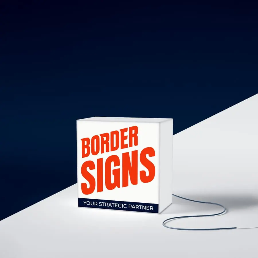 Caja de luz, Border Signs