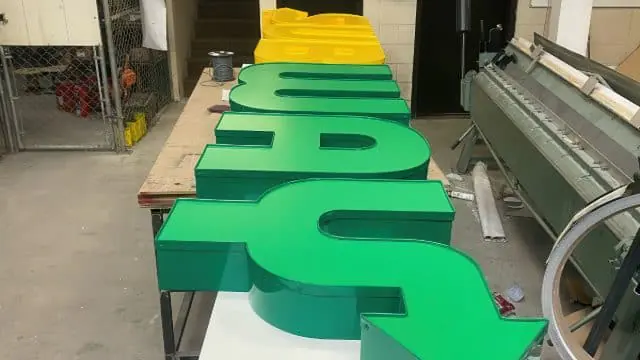 Sign Manufacturing
